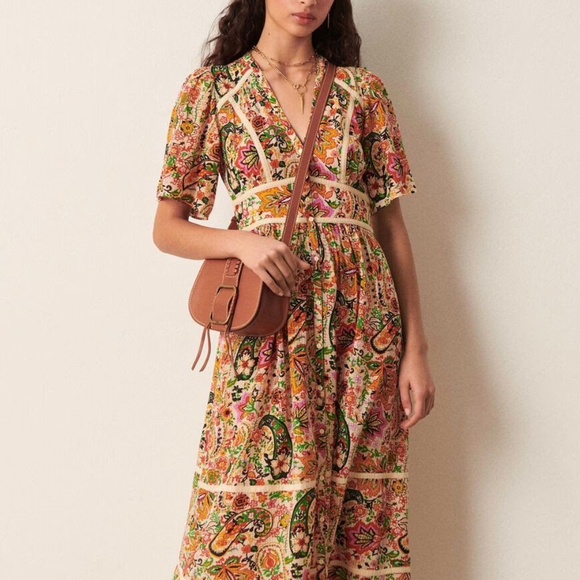 BA&SH ROBE BENJA DRESS - Picture 3 of 6